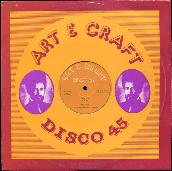 Tony Tuff / Tony Tuff & Jah Stitch : Look Ya / Rumours Of War (12")