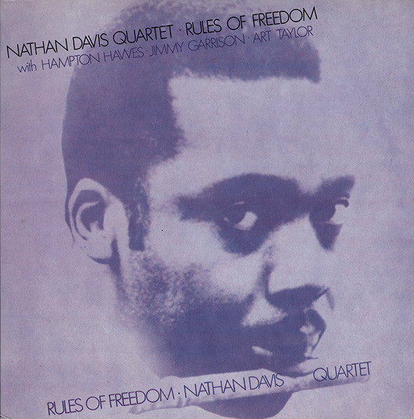 Nathan Davis Quartet : Rules Of Freedom (LP, Album, RE)