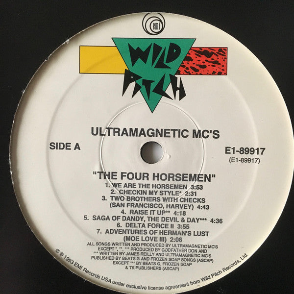 Ultramagnetic MC's : The Four Horsemen (LP, Album)