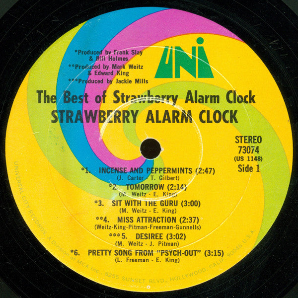 Strawberry Alarm Clock : The Best Of Strawberry Alarm Clock (LP, Comp)