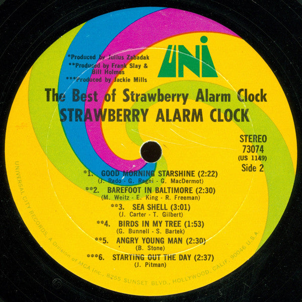 Strawberry Alarm Clock : The Best Of Strawberry Alarm Clock (LP, Comp)