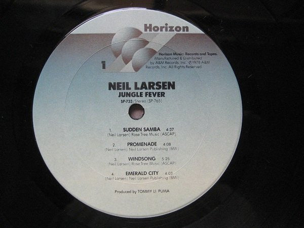 Neil Larsen : Jungle Fever (LP, Album, Ter)