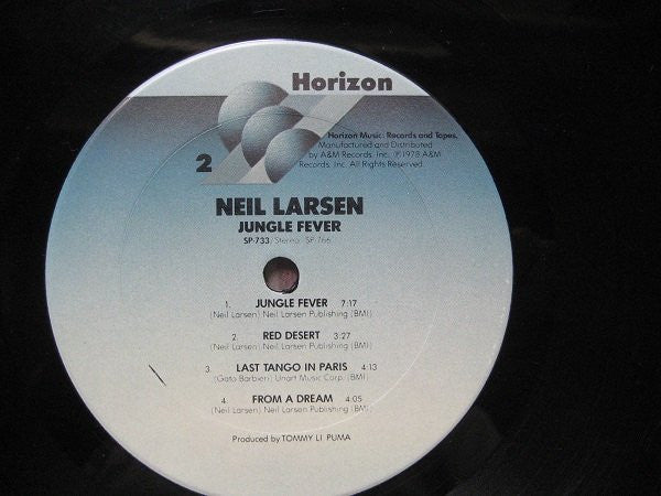 Neil Larsen : Jungle Fever (LP, Album, Ter)
