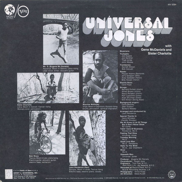 Universal Jones (2) : Vol.1 (LP, Album)