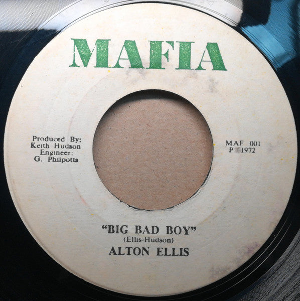 Alton Ellis : Big Bad Boy (7")