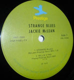 Jackie McLean : Strange Blues (LP, Album, RE, RM)