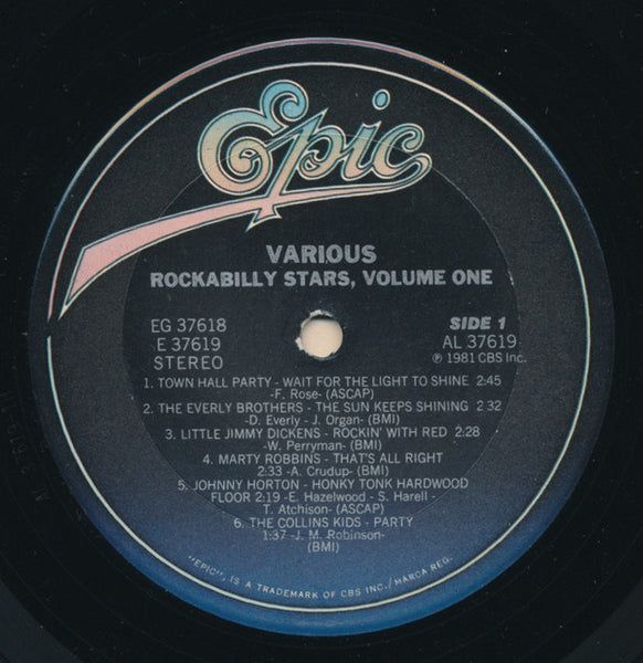 Various : Rockabilly Stars, Volume 1 (2xLP, Album, Comp)