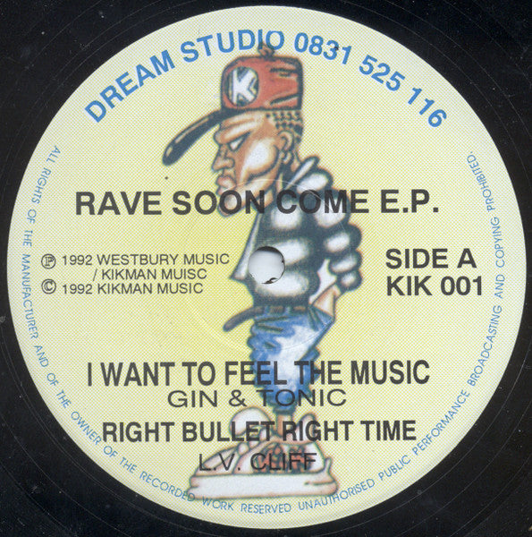 Various : Rave Soon Come E.P. (12", EP)