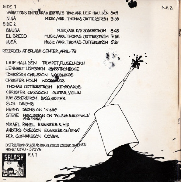 Splash (20) : Splash (LP, Album)