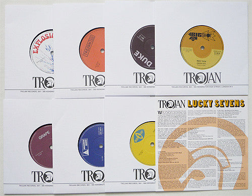 Various : Trojan Lucky Sevens (7x7", Single, RE + Box, Comp, Ltd, Num)