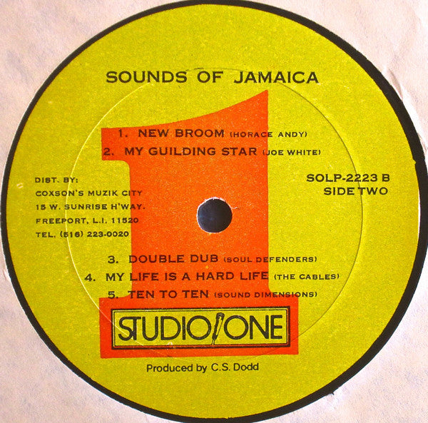 Various : Sounds Of Jamaica Top Ten (LP, Comp)