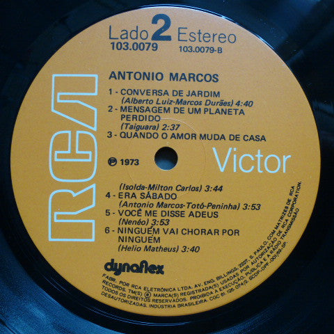 Antonio Marcos : Antonio Marcos (LP)