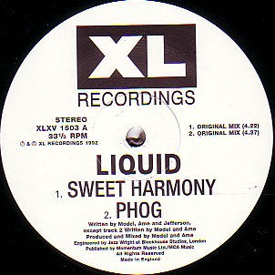 Liquid : Sweet Harmony (12", Ltd, RE)