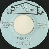 Gunnroi & The S.A.B. Band : It's Alright / Out To Snatch (7")