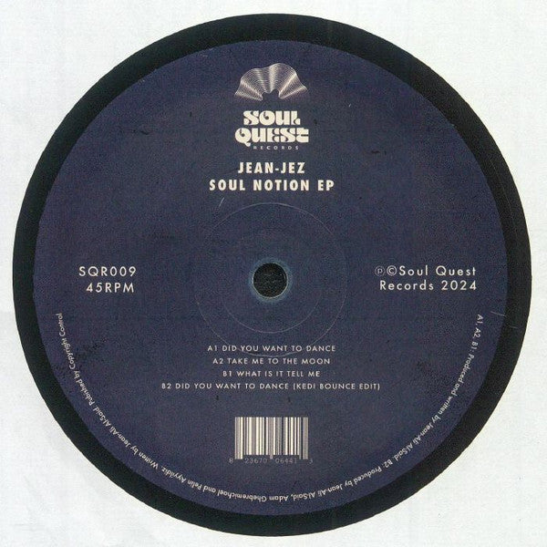 Jean-Jez : Soul Notion EP  (12", EP)