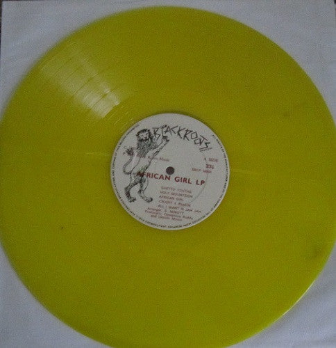 Sugar Minott : African Girl (LP, Yel)