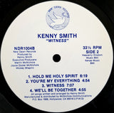 Kenny Smith (3) : Witness (LP, Album)