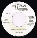 The Gaylads : It's Hard To Confess / I Need Your Loving (7", RE)