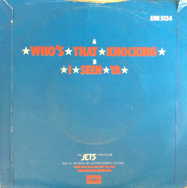 The Jets (2) : Who's That Knocking (7")
