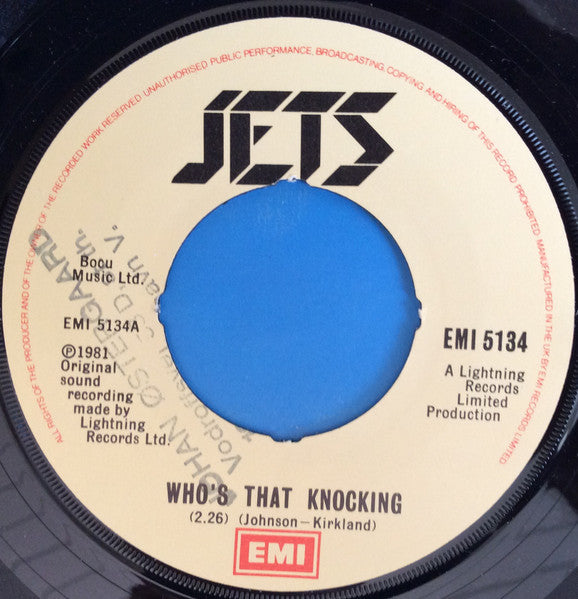 The Jets (2) : Who's That Knocking (7")
