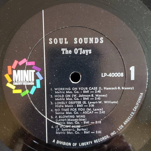 O'Jays* : Soul Sounds (LP, Album, Mono)