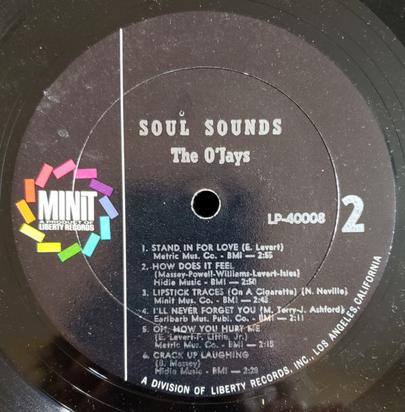 O'Jays* : Soul Sounds (LP, Album, Mono)