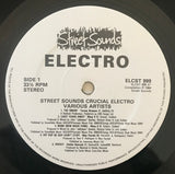 Various : Street Sounds Crucial Electro (LP, Comp, Mixed)