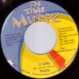 Sizzla : U Girl (7")