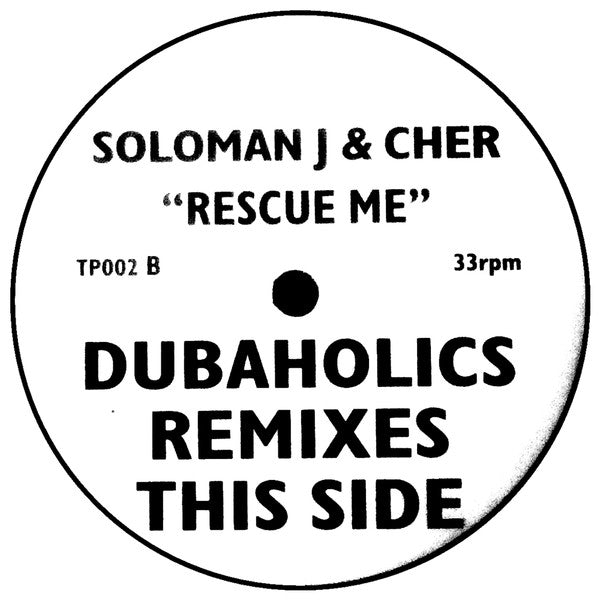 Soloman J & Cher : Rescue Me (Dubaholics Remixes) (12", TP)