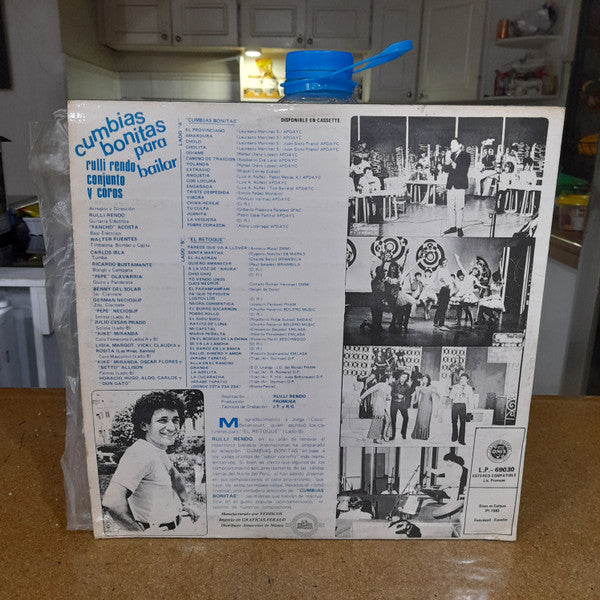 Rulli Rendo, Orquesta y Coros : Cumbias Bonitas Para Bailar (LP, Album)