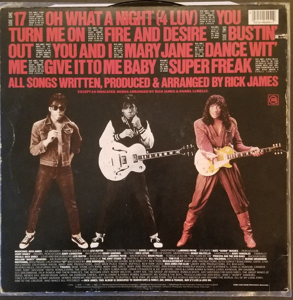 Rick James : Reflections (LP, Comp)