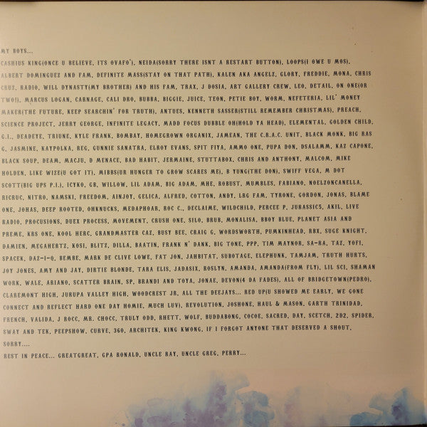 Blu & Exile : Below The Heavens (2xLP, Album, Num, Blu + 7" + Ltd)