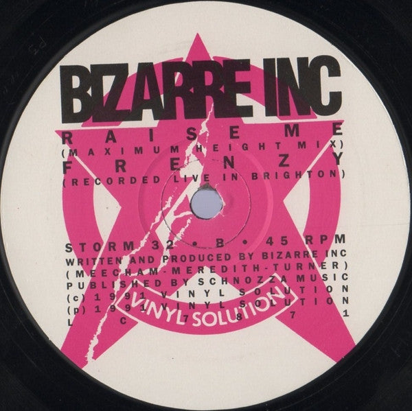 Bizarre Inc : Such A Feeling (12")