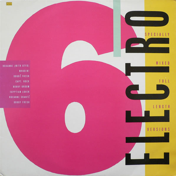 Various : Street Sounds Electro 6 (LP, Comp, Mixed)