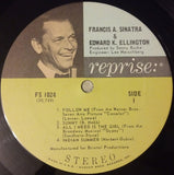 Francis Albert Sinatra* & Edward Kennedy Ellington* : Francis A. & Edward K. (LP, Album, Pit)