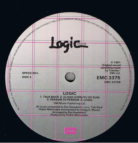 Logic System : Logic (LP, Album)