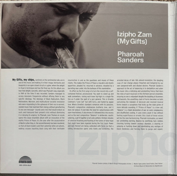 Pharoah Sanders : Izipho Zam (My Gifts) (LP, Album, RSD, RE, RM, Gat)
