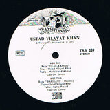 Ustad Vilayat Khan* : Raga Tilak Kamod / Raga Bhairavi (LP, Album, RE)