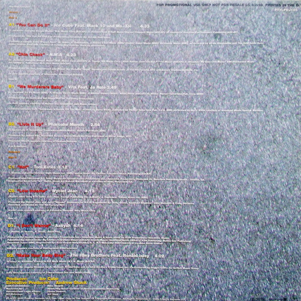 Various : Next Friday (Original Motion Picture Soundtrack) (2x12", Comp, Promo, Gre)