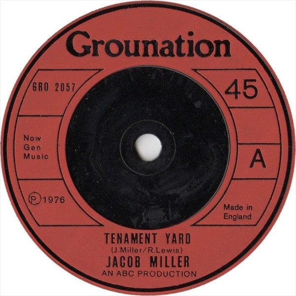 Jacob Miller : Tenament Yard (7", Single)