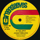 Johnny Osbourne / Wayne Smith : In The Area / Saying Goodbye (12")