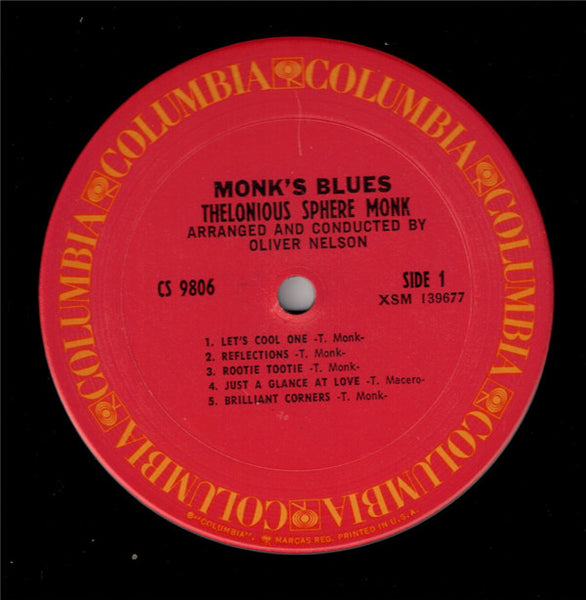 Thelonious Monk : Monk's Blues (LP, Album, RE)
