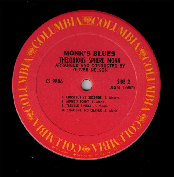 Thelonious Monk : Monk's Blues (LP, Album, RE)