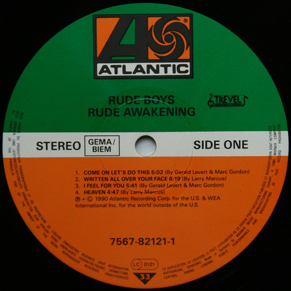 Rude Boys : Rude Awakening (LP, Album) | Rook Records