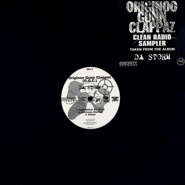 O.G.C. : Da Storm (Clean Radio Sampler) (12", Promo, Smplr)