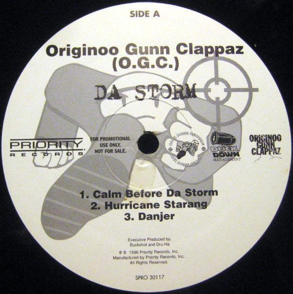 O.G.C. : Da Storm (Clean Radio Sampler) (12", Promo, Smplr)