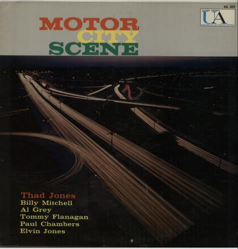 Thad Jones Sextet : Motor City Scene (LP, Album, Mono)