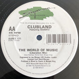 Clubland Featuring Quartz (2) : Let's Get Busy (Pump It Up) (12")