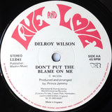 Delroy Wilson : Stop Acting Strange / Don't Put The Blame On Me (12")