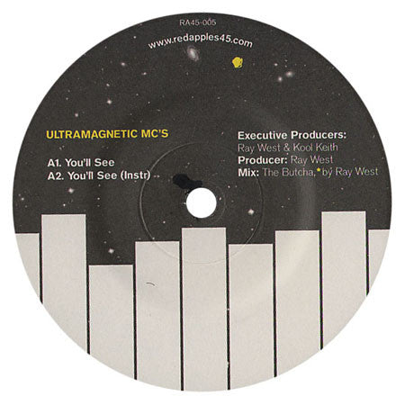 Ultramagnetic MC's / Kool Keith / Ray West (4) : You'll See / No Anorexic / Deep Space Void (7", Single)